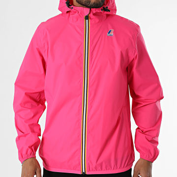 K-Way - Coupe-Vent Le Vrai 4.3 Claude Rose Fluo