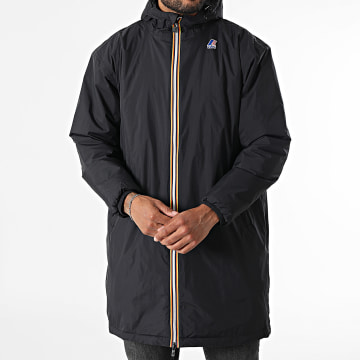 K-Way - Parka Longue Le Vrai 4.0 Eiffel East Warm Noir