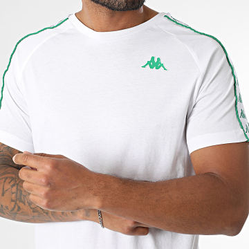 Kappa - Camiseta Banda 303UV10 Blanca