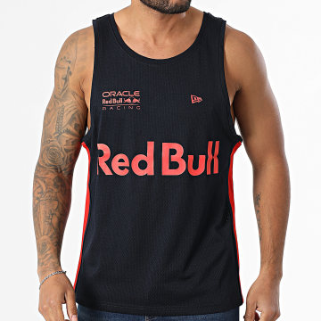 New Era - Débardeur A Bandes Red Bull Basketball Mesh 60746987 Bleu Marine