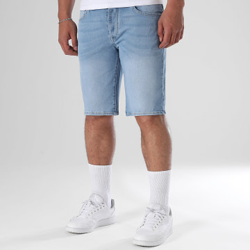 Tiffosi - Slim Jean Shorts 10059969 Blue Denim