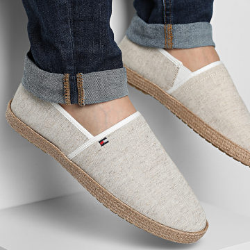 Tommy Hilfiger - Espadrilles Hilfiger Chambray 5391 Ecru