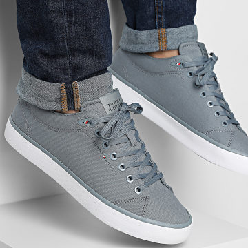Tommy Hilfiger - Baskets Hi Vulc Low Core Canvas 5396 Overcast Grey