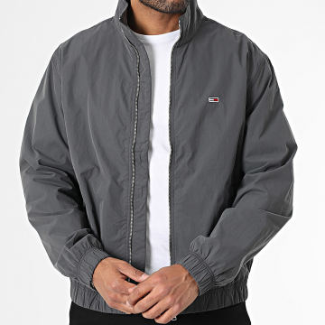 Tommy Jeans - Veste Zippée Essential 0655 Gris Anthracite