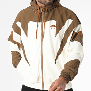 Venum - Attack 90 05206 Giacca con cappuccio e zip beige chiaro marrone