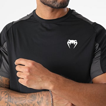 Venum - Venum Rapid Dry Tech 05567 Schwarz Grau Anthrazit T-Shirt