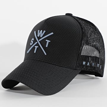 Watts - Trucker Tribe Cap Negro Gris