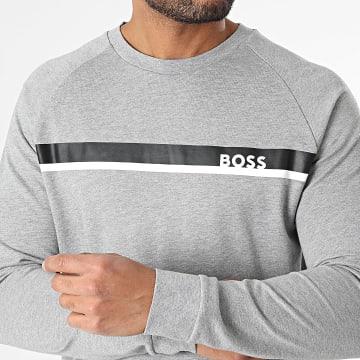 BOSS - Sudadera Authentic Crewneck 50540691 Heather Grey