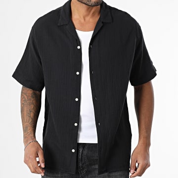 Jack And Jones - Chemise Manches Courtes Easter Patras Resort Noir