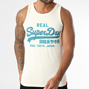 Superdry - Cali Tank Top M6010870A Beige