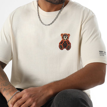 Teddy Yacht Club - Tee Shirt Oversize Large Small Lthr Beige