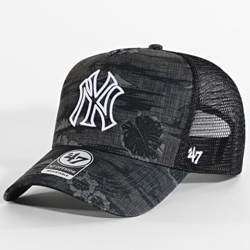 '47 Brand - FIJ NY Trucker Cap B-FIJDT17PTP Negro Gris