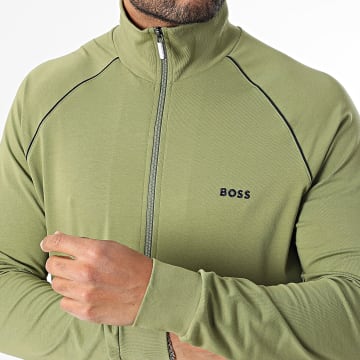 BOSS - Sweat Zippé Mix And Match 50515307 Vert