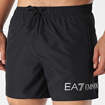 EA7 Emporio Armani - Short De Bain 7M000519-AF13049 Noir Argenté