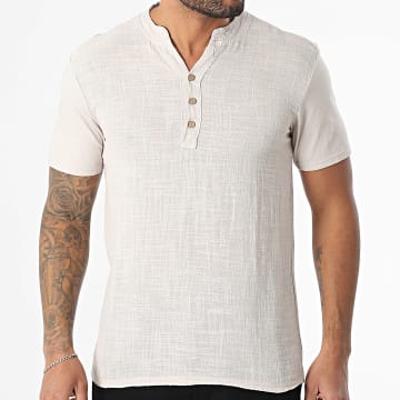 Frilivin - Poloshirt met korte mouwen 915 Beige