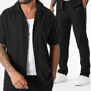 Frilivin - Set Hemd Kurzarm Und Hose Z96 Schwarz