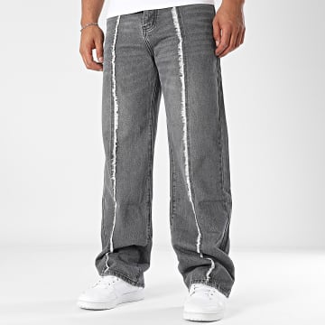 Frilivin - Jean Baggy Fit 509 Gris Anthracite