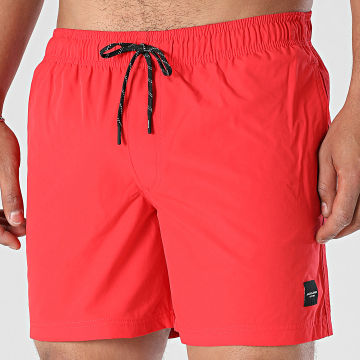 Jack And Jones - Pantaloncini da bagno Maui Solid Red