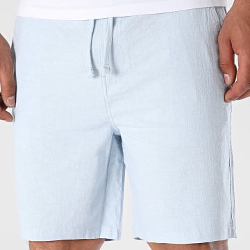 Teddy Smith - Chino Shorts Linen 10417230D Hellblau
