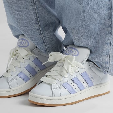 Adidas Originals - Baskets Femme Campus 00s W JQ7768 Crystal White Core White Violet Tone