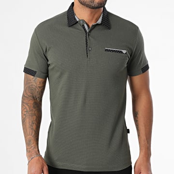 Armita - Polo Manches Courtes 49 Vert Kaki Foncé