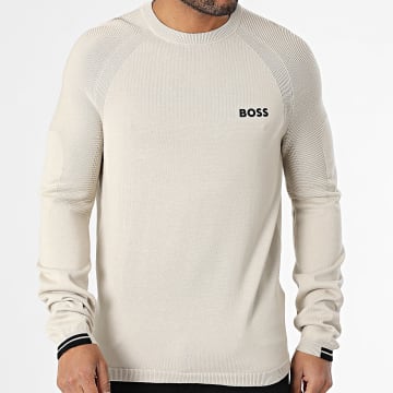 BOSS - Perform Max Pullover 50528739 Beige