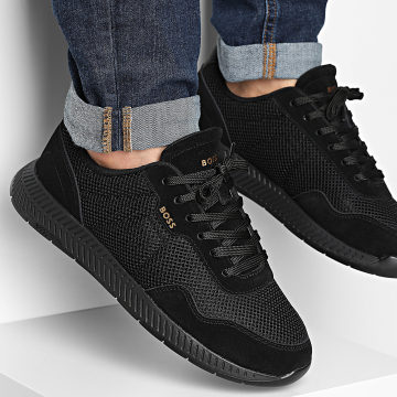 BOSS - Zapatillas Titanium Runn 50541882 Negro