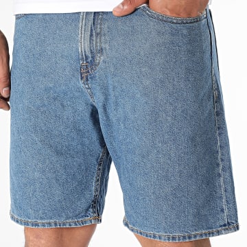 JJREBEL - Short Jean Loose Taylor Craft Bleu Denim