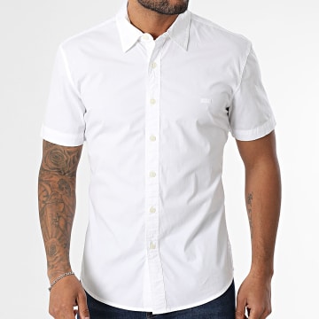 Levi's - Camicia slim a maniche corte 86623 Bianco