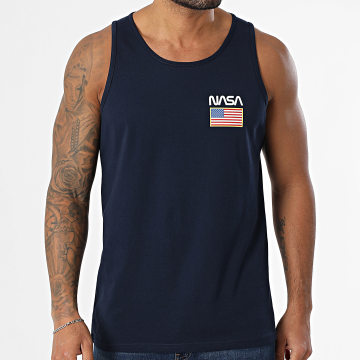 NASA - USA Tank Top Marineblau