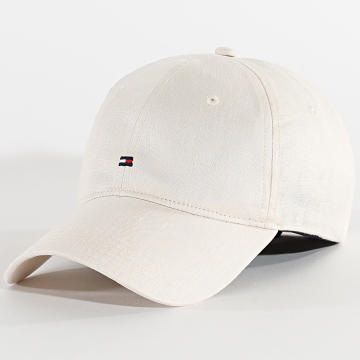 Tommy Hilfiger - Casquette Essential Flag Linen 7130 Beige
