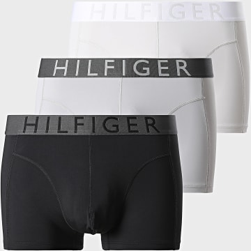 Tommy Hilfiger - Lot De 3 Boxers 3467 Noir Gris Clair Gris