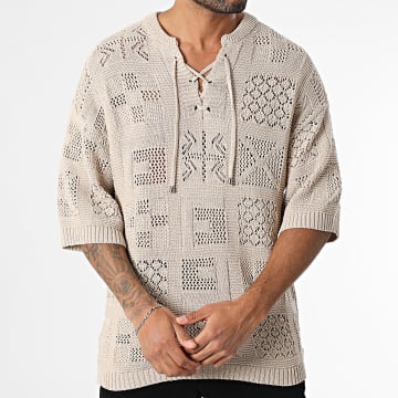 Armita - Tee Shirt Maille 91 Beige