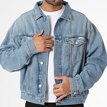Calvin Klein - 7587 Giacca Jean Blu Denim