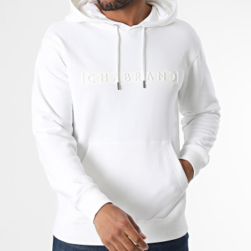 Chabrand - Sweat Capuche 60261 Blanc
