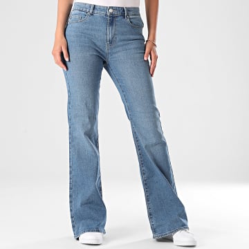 Only - Jean Flare Femme Henni Bleu Denim