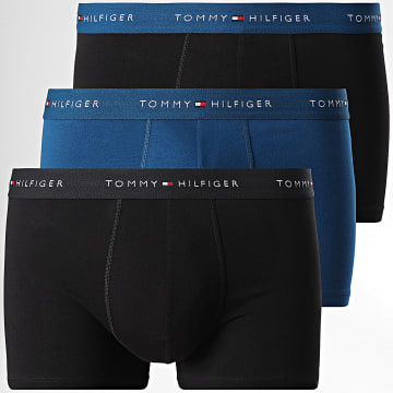 Tommy Hilfiger - Lot De 3 Boxers Signature Cotton Essentials 3523 Noir Bleu Marine