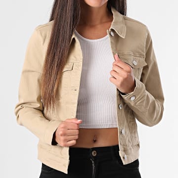 Vero Moda - Giacca da donna Crop Soya Beige Scuro
