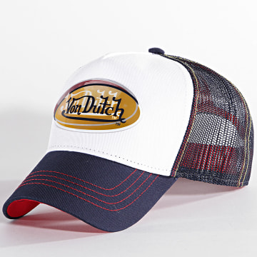 Von Dutch - Cas1 Trucker Cap Blanco Azul Marino