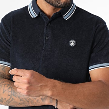 American People - Pax polo met korte mouwen marineblauw