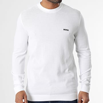 BOSS - Sweat Crewneck Momentum Lite 50520692 Weiß