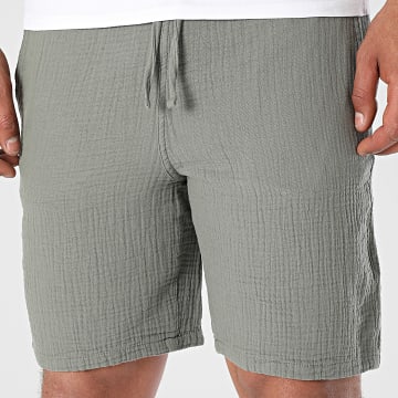 Jack And Jones - Short Jogging Jaiden Patras Vert Kaki