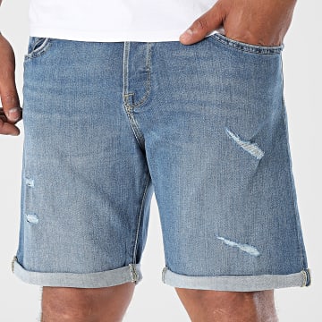 Jack And Jones - Shorts Jeans Regular Fit Rick Fox Blau Denim