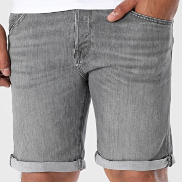 Jack And Jones - Rick Fox Pantaloncini Jean dal taglio regolare Grigio antracite