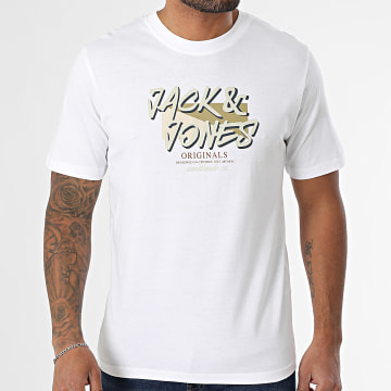 Jack And Jones - Maglietta Varenna Bianco