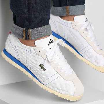 Lacoste - Club-Low 125 Blanco Rojo Azul zapatillas