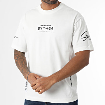 MTX - Camiseta oversize 985 Blanca