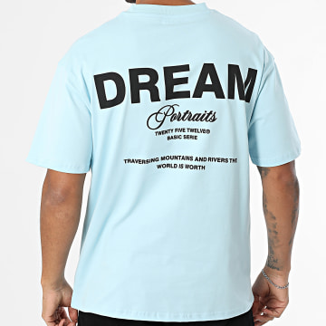 MTX - Camiseta oversize 091 Azul claro