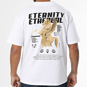 MTX - Camiseta oversize 90B Blanca