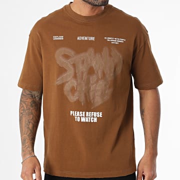 MTX - Camiseta oversize 732 Marrón